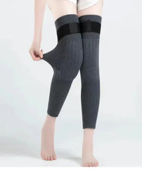 Wool Knee Warmers – Adjustable -30° Thermal Pads for Men & Women