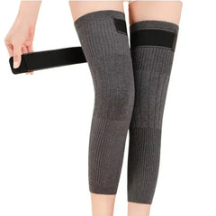 Wool Knee Warmers – Adjustable -30° Thermal Pads for Men & Women